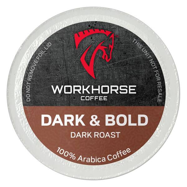 OXX Workhorse Coffee Dark and Bold Coffee Pods (54 Single Serve Cups per Box)