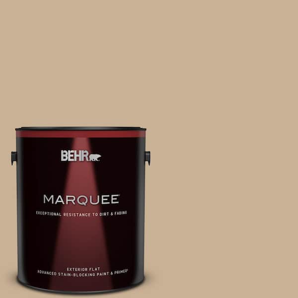 BEHR MARQUEE 1 gal. #MQ2-46 Basswood Flat Exterior Paint & Primer