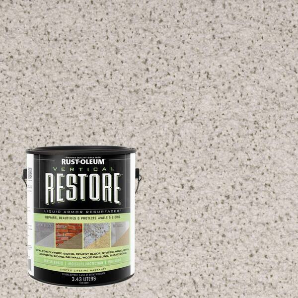 Restore 4 gal. Canvas Vertical Liquid Armor Resurfacer for Walls and Siding