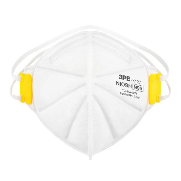 N95 Disposable Multi Purpose Respiratory Mask 5 Pack X127 The Home Depot