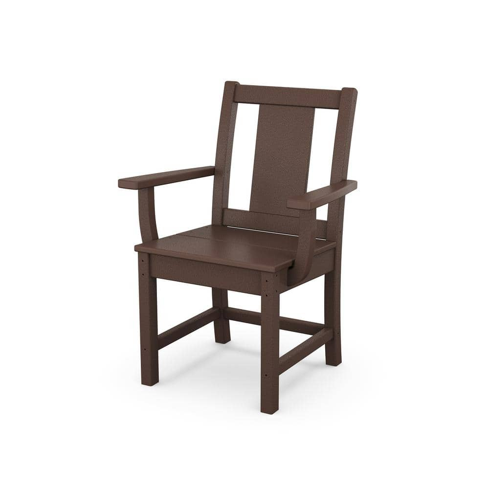 Prairie Dining Arm Chair in Mahogany -  POLYWOOD, TLD260MA