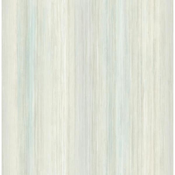 Soft Stripe Beige and Green Paper Non-Pasted Strippable Wallpaper Roll (Cover 56.05 sq. ft.)