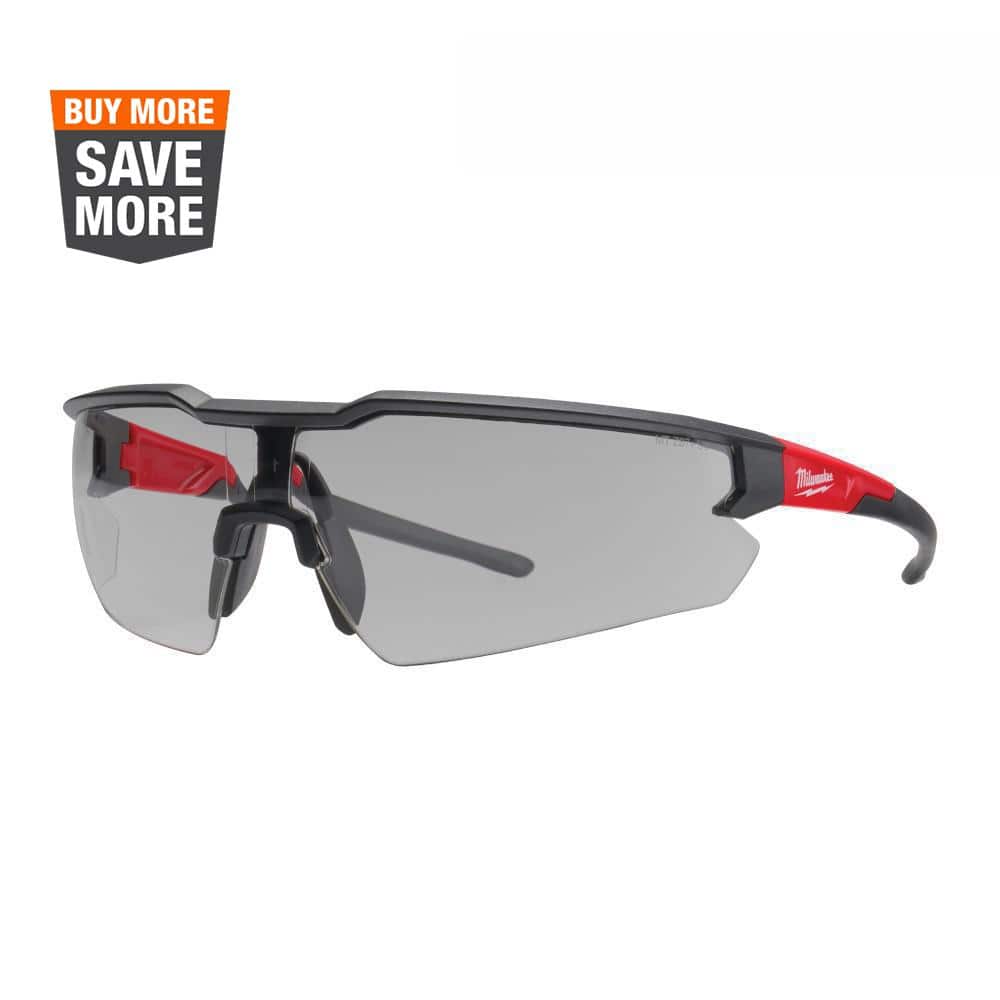 Milwaukee Gray Safety Glasses Anti-Scratch Lenses 48-73-2105 - The Home ...