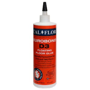 Eurobond 16 oz. D3 Type II Adhesive for Click and Tongue and Groove Floors in Pint Applicator Bottle