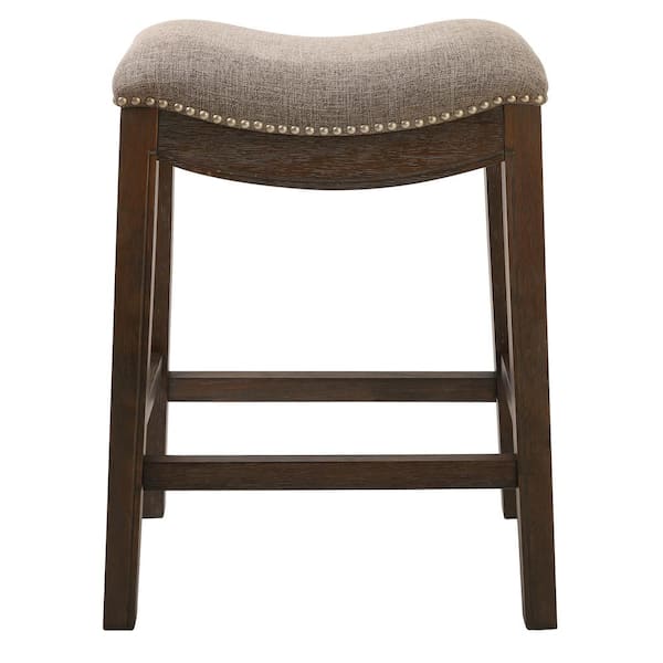 Grey saddle online stool