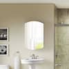 KOHLER Archer 20 in. W x 31 in. H Arched Aluminum Medicine Cabinet with ...