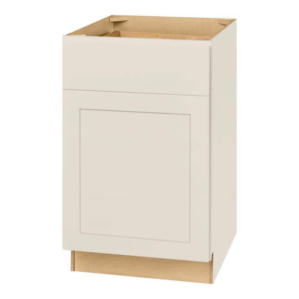 Avondale 21 in. W x 24 in. D x 34.5 in. H Ready to Assemble Plywood Shaker Base Kitchen Cabinet in Antique White price history on PriceWatchPro