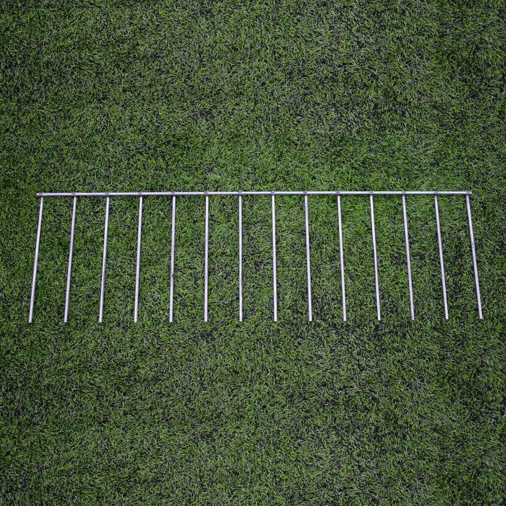 Galvanized Steel Large Animal Barrier Fence Panels Set