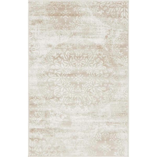 Unique Loom Sofia Grand Beige 3' 3 x 5' 3 Area Rug