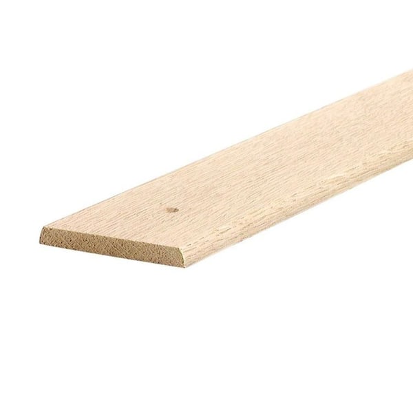 3"X 72" UNFINISHED HARDWOOD SEAM BINDER W/SCREWS