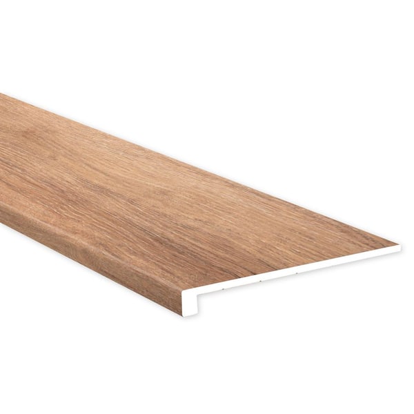 A&A Surfaces Brighton Baxter 1.25 in. T x 12 in. W x 47.25 in. L Luxury Vinyl Stair Tread Eased Edge (2-Pieces/Case)