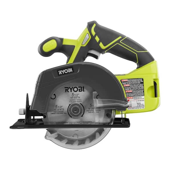 RYOBI 18-Volt Cordless 5 12inch Circular Saw Kit with a 4Ah Battery and  Charger (No Retail Packaging)