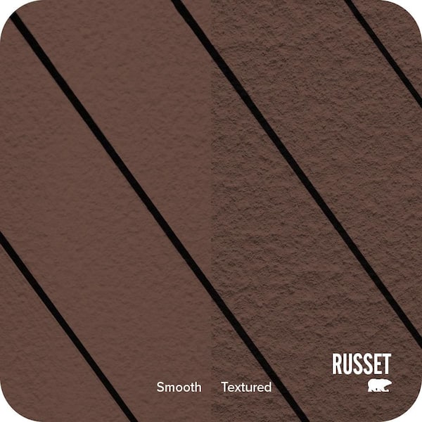 5 gal. #SC-117 Russet Smooth Solid Color Exterior Wood and Concrete Coating