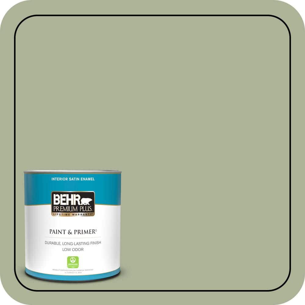 1 qt. Home Decorators Collection #HDC-CT-28 Cottage Hill Satin Enamel Low Odor Interior Paint & Primer product image for price tracking