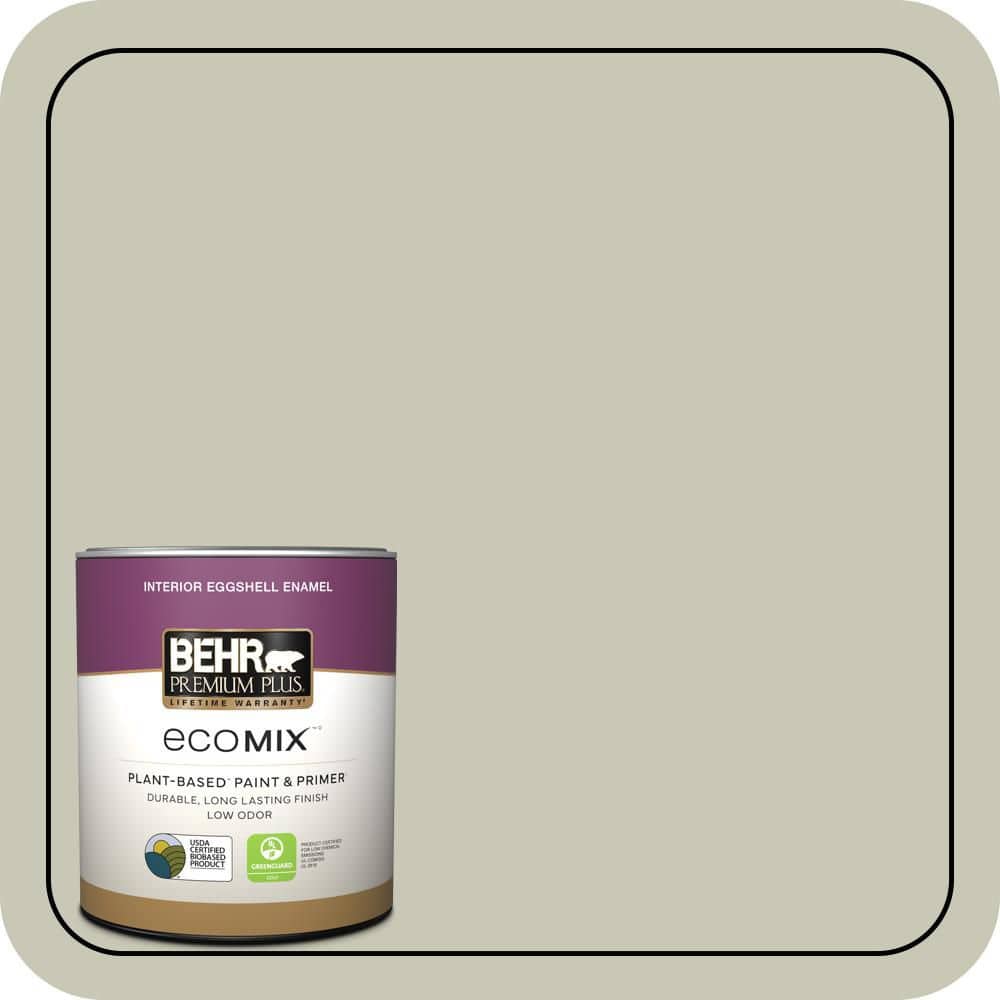 1 qt. #T18-10 Wabi-Sabi Eggshell Enamel EcoMix Plant-Based Interior Paint & Primer price history on PriceWatchPro