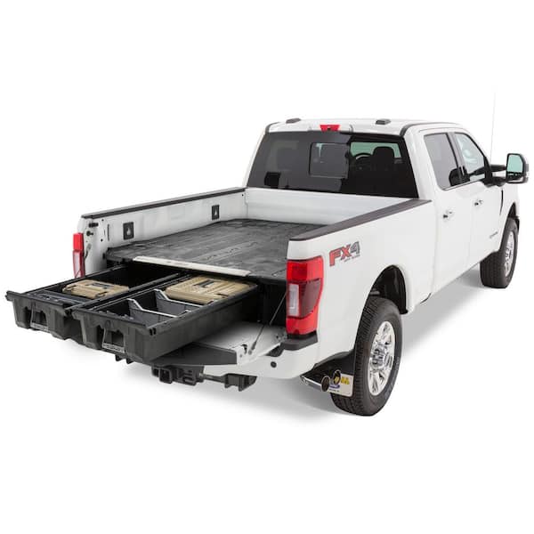 DECKED 6 ft. 6 in. Bed Length Pick Up Truck Storage System for Ford F150 Aluminum (2015 - Current)