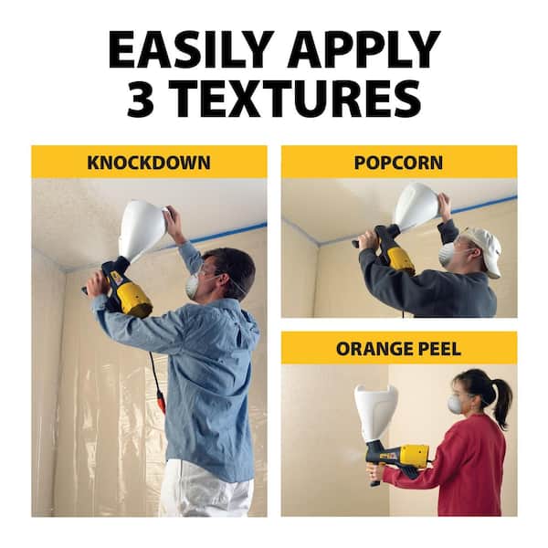 Wagner Power Tex Texture Sprayer 0520000 - Knockdown Wall Texture Home Depot