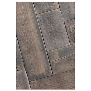 Barn Plank 15.5 in. x 9.75 in. x 2 in. Mahogany Concrete Paver (40-Piece/42 sq. ft./Pallet)