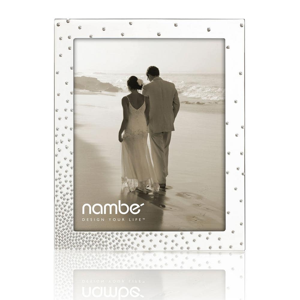 NAMBE Dazzle Metal Picture Frame 8 x 10 MT0695 The Home Depot