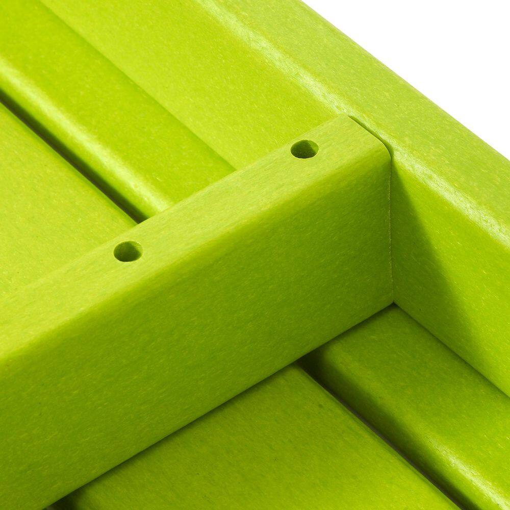 Lime Green Poly Adirondack Outdoor Coffee Table