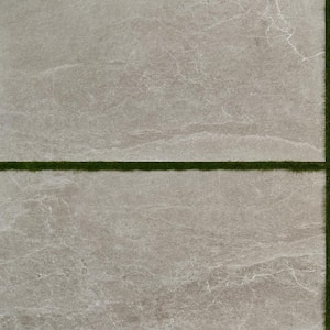 LithoTech 23.62 in. x 47.24 in. 0.78 in. Greige Beige Matte Porcelain Floor Paver Tile (7.74 sq. ft./Each)