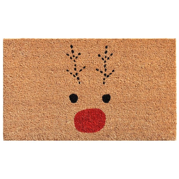 Rudolph Doormat, 30" x 48"