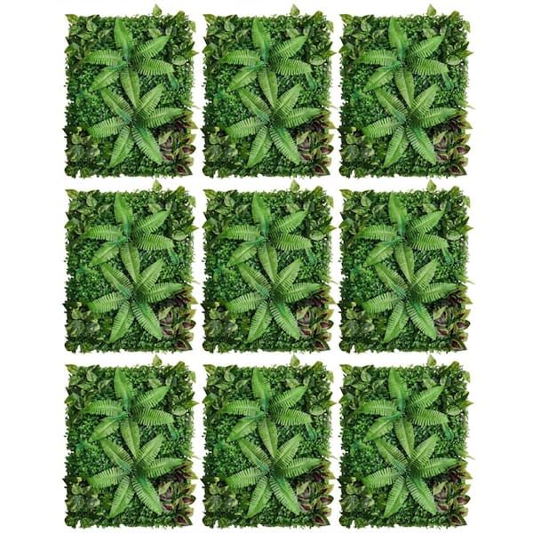 10 Dark Green 24x16 in Plastic Grid Frames DIY Mesh Flower Panels