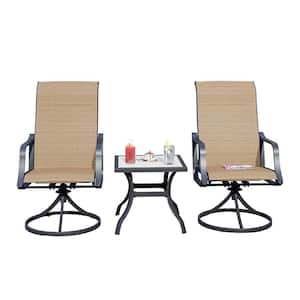 3-Piece Metal Outdoor Bistro Set