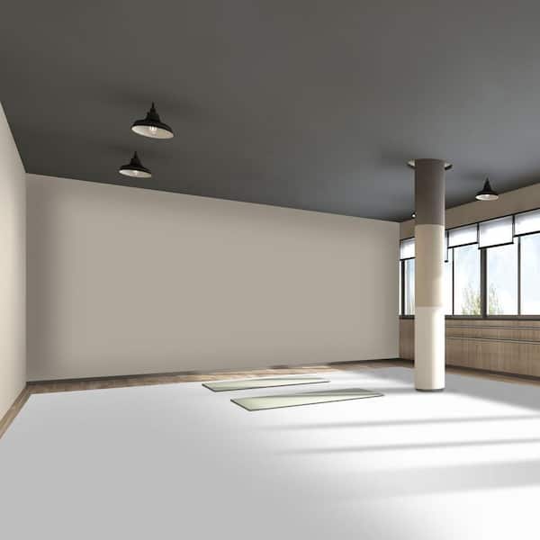 Dance Floor 6.6 ft. x 23 ft. Reversible Dance Floor Roll 0.06 in. Thick Non-Slip Dance Flooring 150.7 sq ft,White/Black
