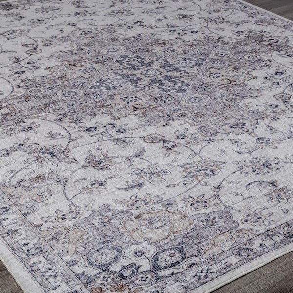 2 ft. x 3 ft. Grey Tones Area Rug