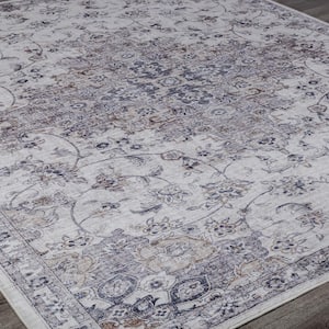 Grey Tones 7 ft. 9 in. x 9 ft. 9 in. Area Rug