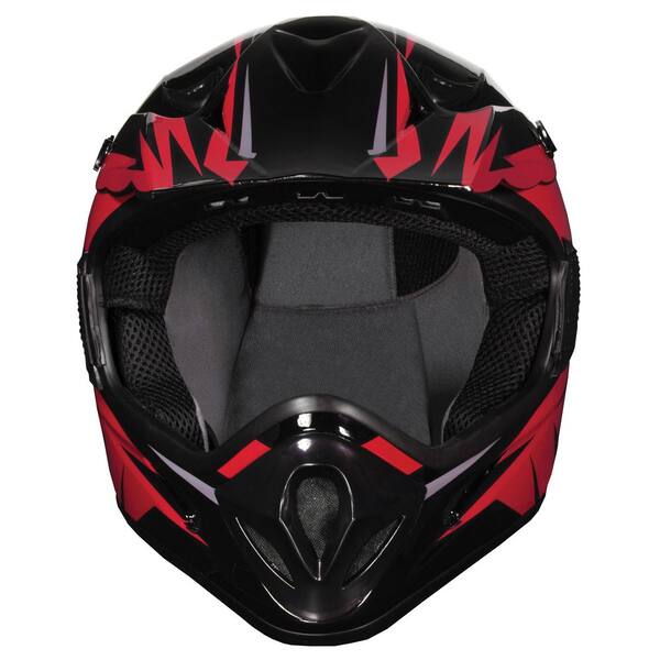 RAIDER RX2 ADULT MX HELMET RED-SM 2171013 - The Home Depot