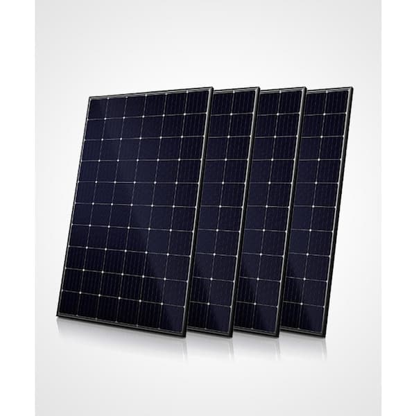 Nog steeds Evolueren dreigen Live Solar 300-Watt Monocrystalline Solar Panels (4-Pack  1200-Watt)-LSMO4P300W - The Home Depot