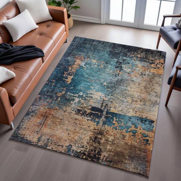 Addison Rugs Mayfield Premium Machine Washable Abstract AMF1206