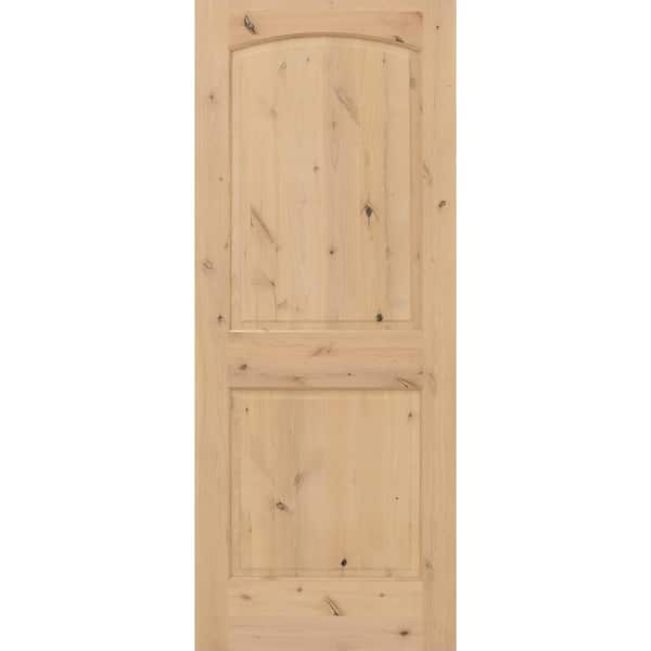 RELIABILT 6 Panel Fir 32-in x 80-in Natural 6-panel Solid Core Unfinished  Fir Wood Slab Door in the Slab Doors department at