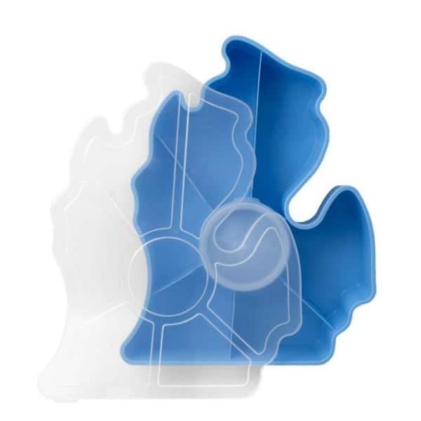 Michigan Serviette Tray Baby Blue 15.91 x 11.69 x 1.46 Polypropylene KOL-92932SR25