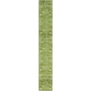 Green 2 ft. x 13 ft. Bromley Runner Rug