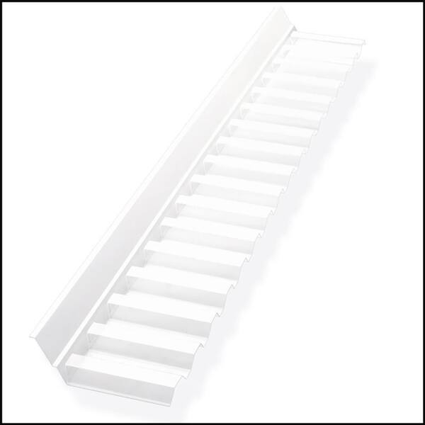 Suntuf 4 ft. Clear Polycarbonate Wall Connector