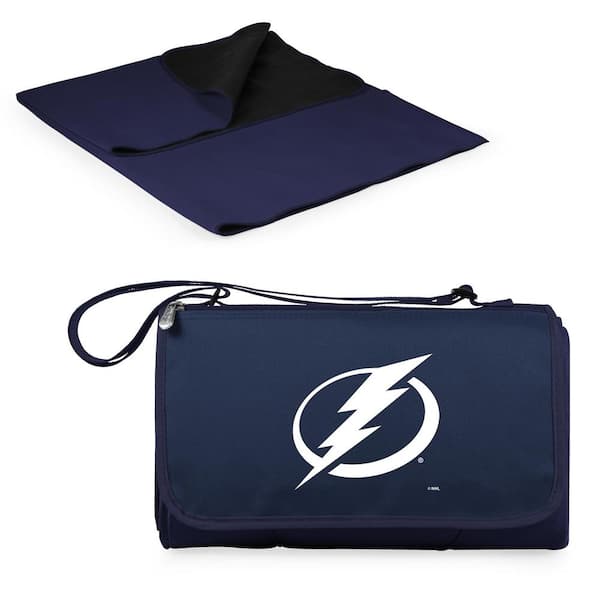 Picnic Time Tampa Bay Lightning Navy Outdoor Picnic Blanket