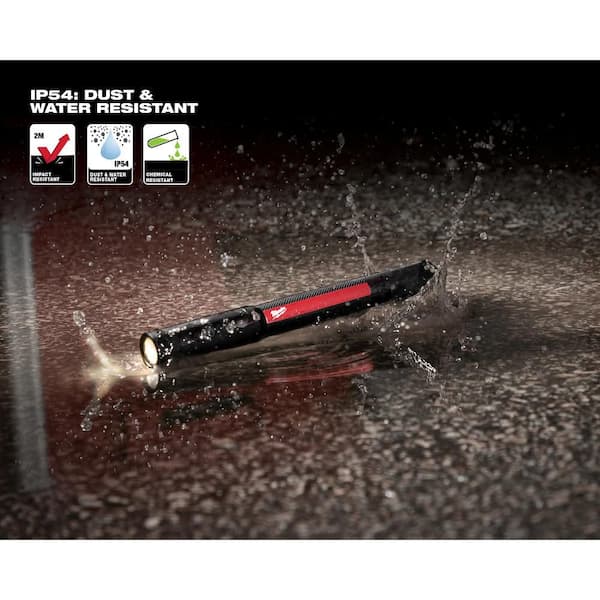 Milwaukee - 250 Lumens Internal Rechargeable Penlight with Laser