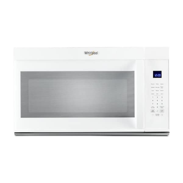 30 in. Over-the-Range Microwave in White with Sensor Cooking