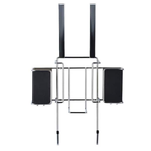 Home it Wall Mounted Ironing Board Hanger With Storage Basket