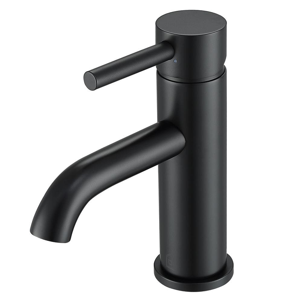 Ancona Valencia Single Hole SingleHandle Bathroom Faucet in Matte
