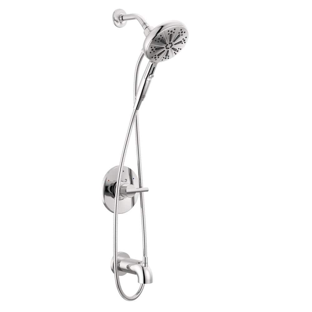 Delta Nicoli : Monitor 14 Series Tub and Shower with SureDock Hand Shower - Chrome