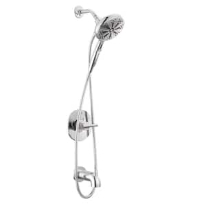 Nicoli Single Handle 6-Spray Tub and Shower Faucet 1.75 GPM in. Chrome Valve Included