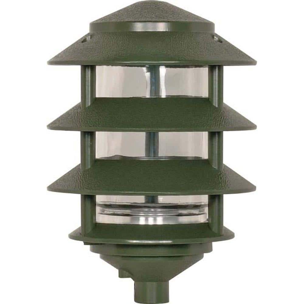 SATCO Nuvo Green Hardwired Water Resistant Path Light with