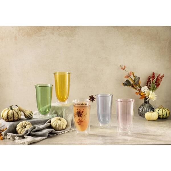 11 Oz/13.5oz Drinking Glasses,clear Tall Glass Cups for Water, Juice, Beer,  Drinks