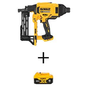 DEWALT 20V Maximum 9-Gauge Cordless Fencing Stapler w/1.75 in. x 9