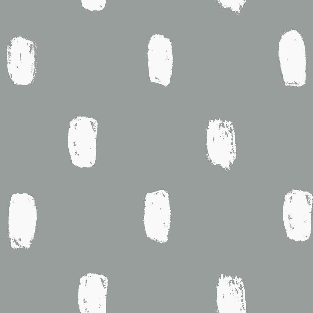 Stone Grey Dot Bamboo Viscose and Polyester Adirondack Chair Cushions, Set of 2