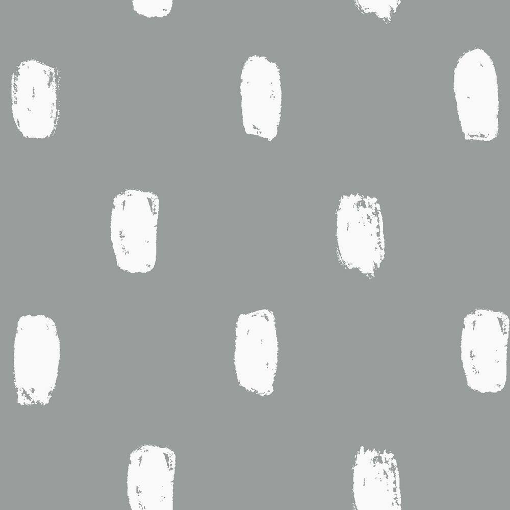 Stone Grey Dot Bamboo Viscose and Polyester Outdoor Deep Seat Cushion Set